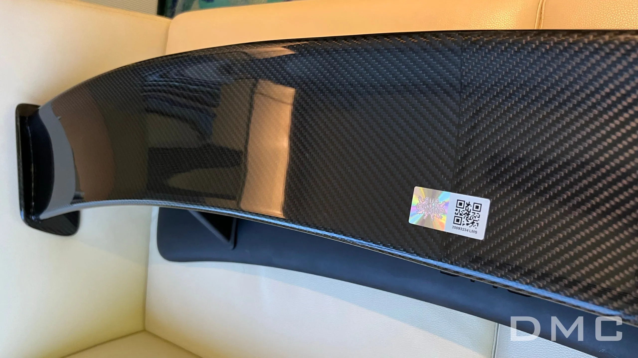 DMC Porsche 992 Aero Kit: Carbon Fiber Rear Wing Spoiler for the 911 Carrera Cabriolet