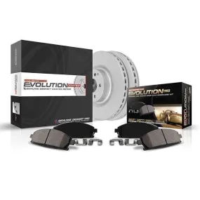 PowerStop Z17 Evolution Geomet Coated Rotor Brake Pads Chevy Monte Carlo (1985-1988) S10 (1986-1995) S10 Blazer (1983-1994) Front